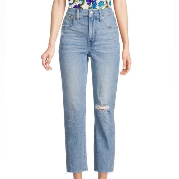 Madewell Denim - Madewell Perfect Vintage Jean with Raw Hem